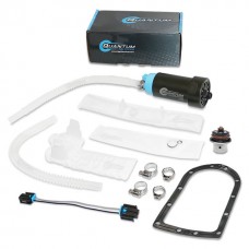 Quantum Fuel Systems OEM Replacement In-Tank EFI Fuel Pump w/ Tank Seal, Fuel Filter, Strainer for the Harley Davidson Fat Bob '08-17, Super Glide '06-14, Wide Glide '04-08